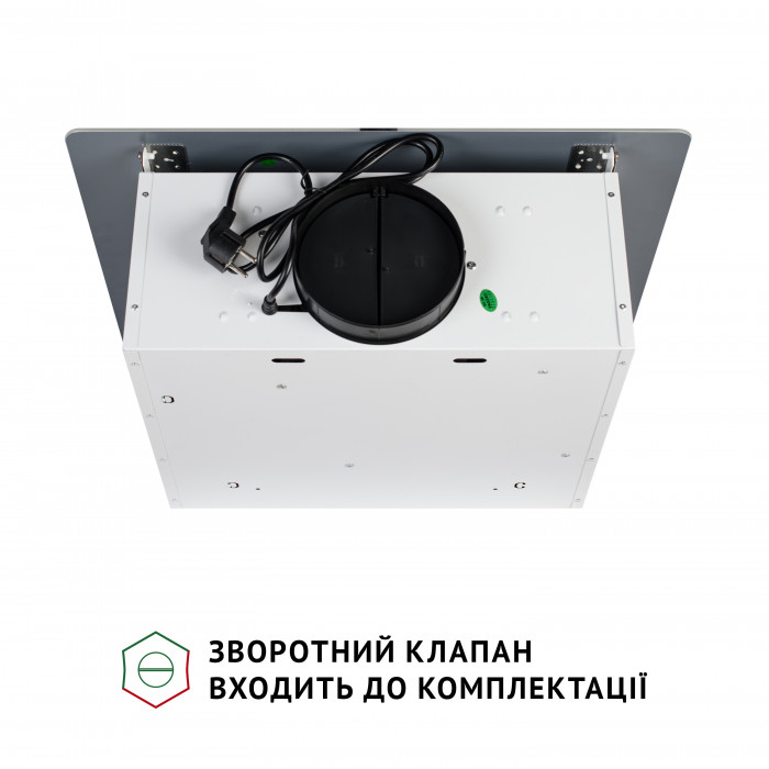 Витяжка декоративна похила Perfelli PIANO BIANCA