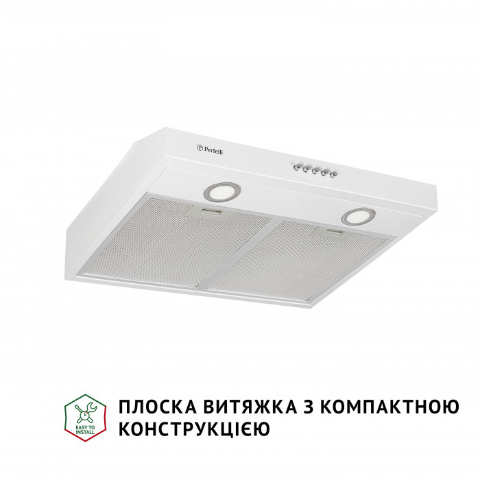 Витяжка плоска Perfelli PL 5002 W LED