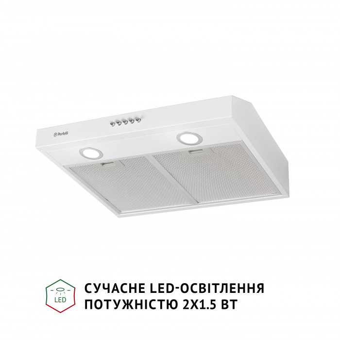 Витяжка плоска Perfelli PL 5002 W LED