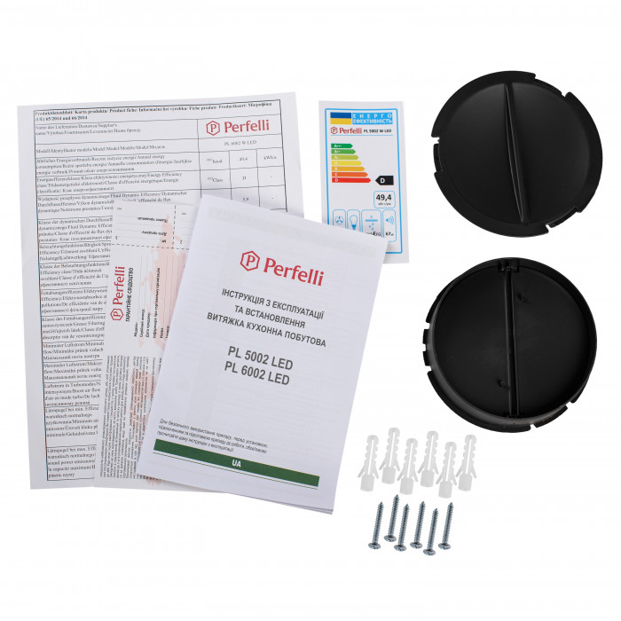 Витяжка плоска Perfelli PL 5002 W LED