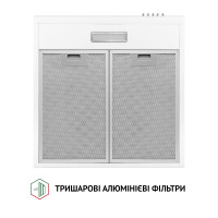 Витяжка плоска Perfelli PL 5124 WH LED