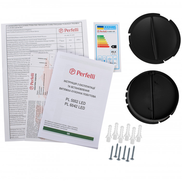 Вытяжка плоская Perfelli PL 6042 I LED