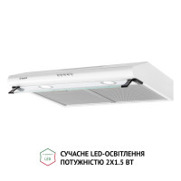 Вытяжка плоская Perfelli PL 6042 W LED