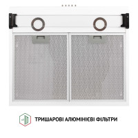 Вытяжка плоская Perfelli PL 6042 W LED