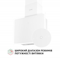 Витяжка декоративна похила Perfelli RIVA BIANCA