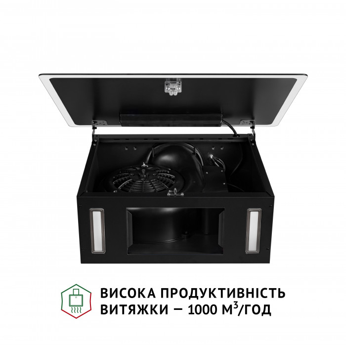 Витяжка декоративна похила Perfelli RIVA NERO