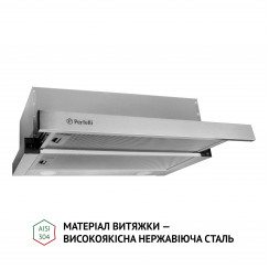 Витяжка телескопічна Perfelli TL 6212 I 700 LED