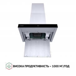 Декоративная вытяжка Т-образная Perfelli TS 6635 I/BL 1000 LED