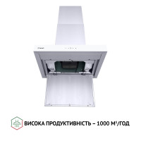 Вытяжка декоративная Т-образная Perfelli TS 6635 I/WH 1000 LED