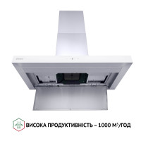 Вытяжка декоративная Т-образная Perfelli TS 9635 I/WH 1000 LED