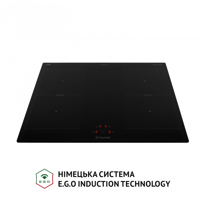 Поверхня індукційна Perfelli HI 684 BL
