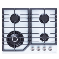 Поверхня газова на склі PERFELLI DIAMOND GW69C BIANCO