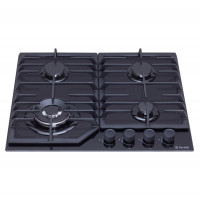 Поверхность газовая на стекле Perfelli DIAMOND GW69C NERO