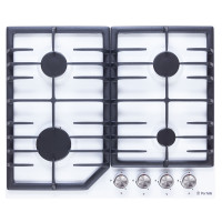 Поверхня газова на металі Perfelli  DIAMOND M69C BIANCO