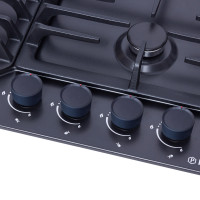 Поверхность газовая на металле Perfelli DIAMOND MW69C NERO