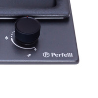 Поверхность газовая на металле Perfelli DIAMOND MW69C NERO