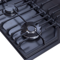 Поверхность газовая на металле Perfelli DIAMOND MW69C NERO