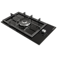 Поверхность газовая Domino на стекле Perfelli HGG 31404 BL