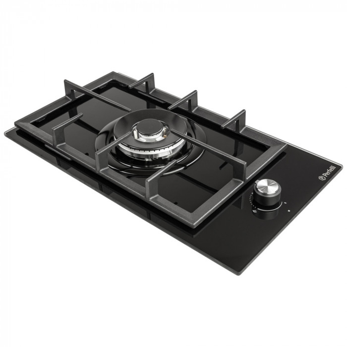 Поверхня газова Domino на склі Perfelli HGG 31404 BL