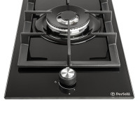 Поверхность газовая Domino на стекле Perfelli HGG 31404 BL