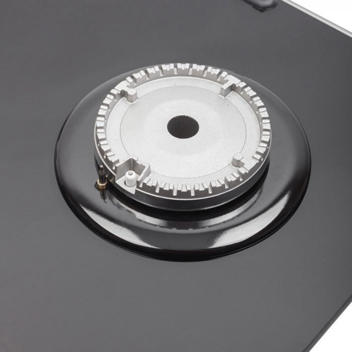 Поверхня газова Domino на склі Perfelli HGG 31424 BL