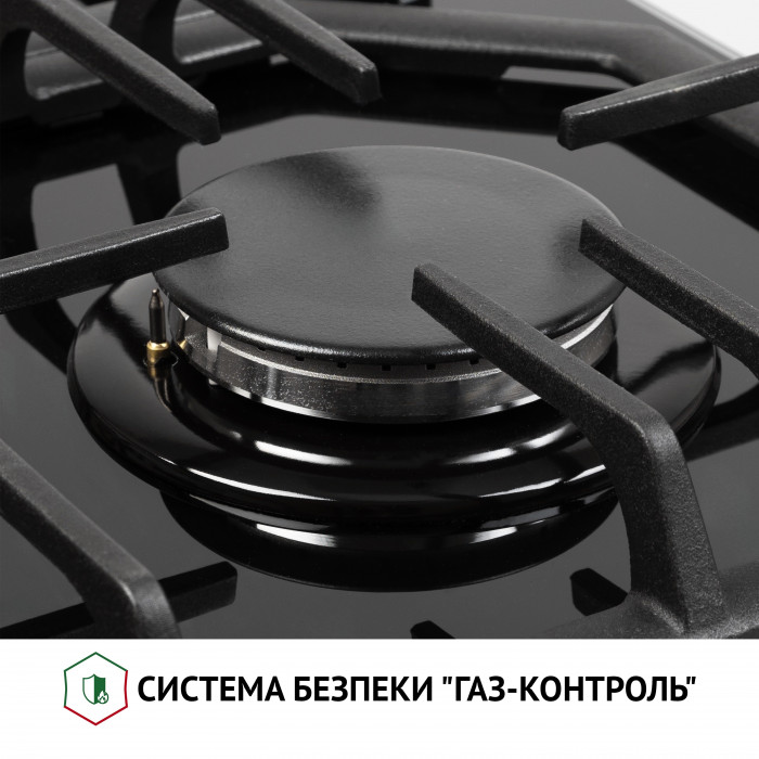 Поверхня газова на склі Perfelli HGG 61424 BL