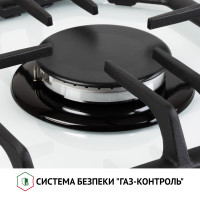 Поверхня газова на склі Perfelli HGG 61424 WH