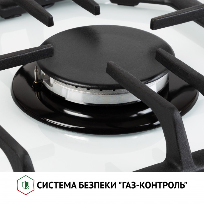 Поверхня газова на склі Perfelli HGG 61424 WH