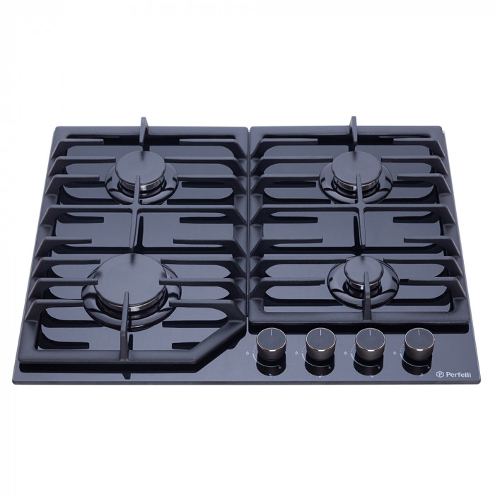 Поверхня газова на склі Perfelli HGG 61494 BL