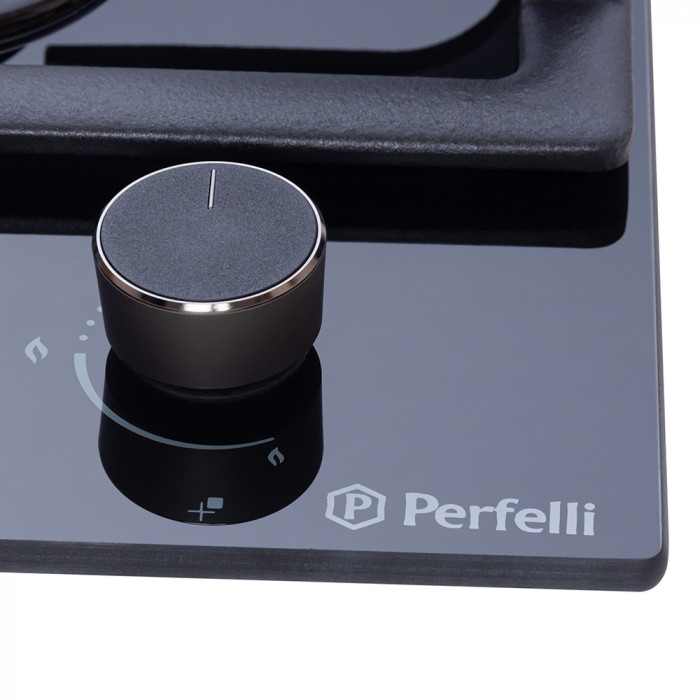 Поверхня газова на склі Perfelli HGG 61494 BL