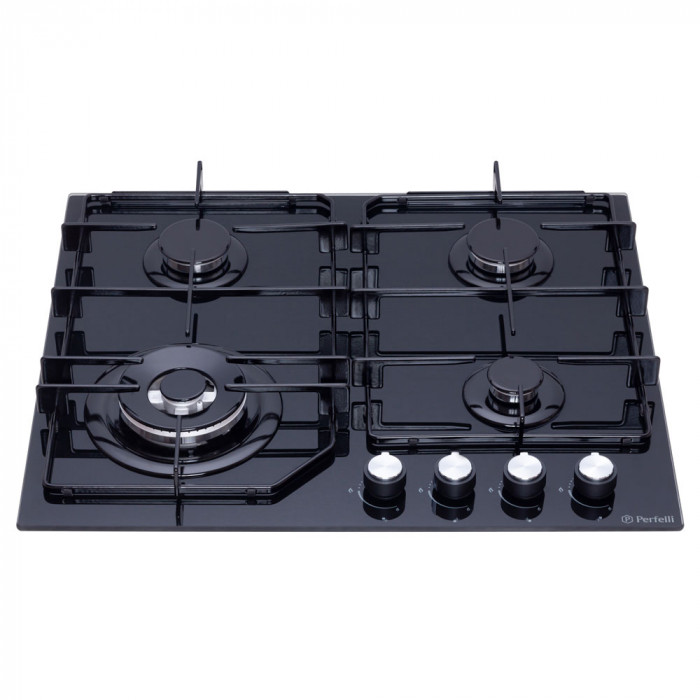 Поверхня газова на склі Perfelli HGG 61614 BL