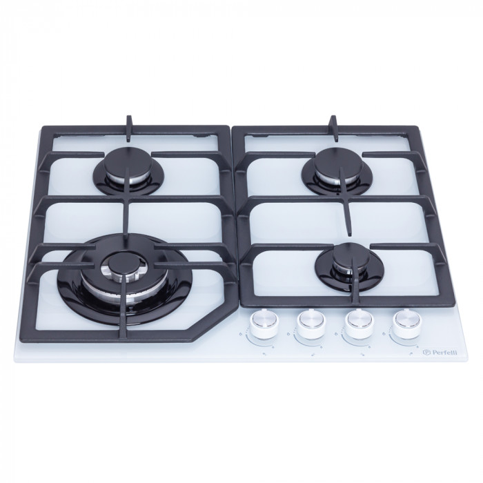 Поверхня газова на склі Perfelli HGG 61624 WH