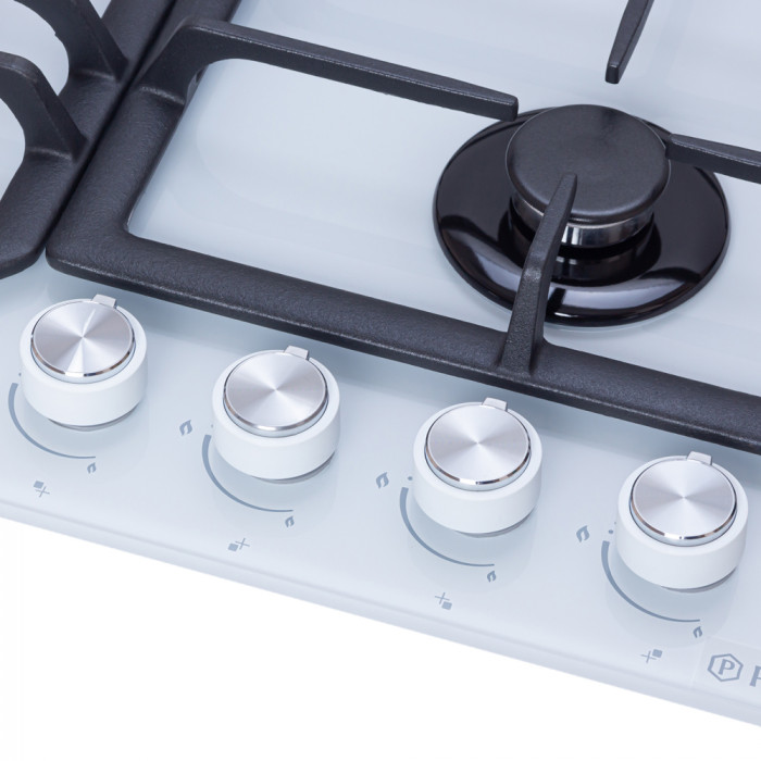 Поверхня газова на склі Perfelli HGG 61624 WH