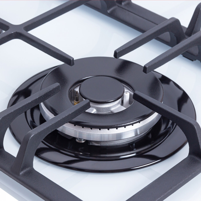 Поверхня газова на склі Perfelli HGG 61624 WH