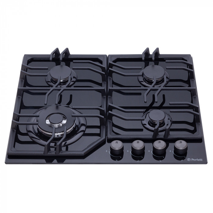 Поверхня газова на склі Perfelli HGG 61674 BL