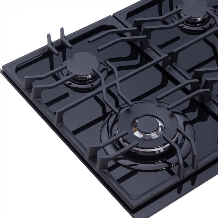 Поверхня газова на склі Perfelli HGG 61674 BL