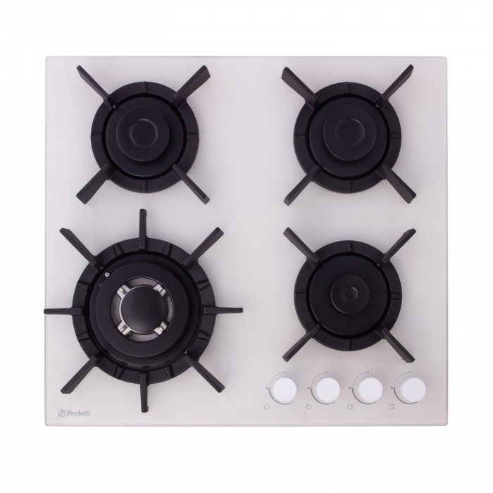 Поверхня газова на склі Perfelli HGG 61687 WH