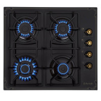 Поверхность газовая на стекле Perfelli HGG 61724 BL ANTIQUE