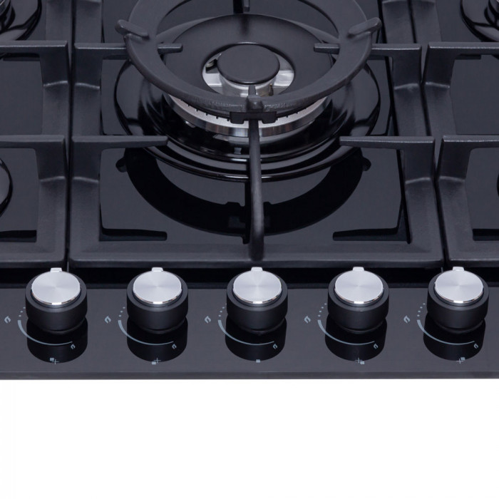 Поверхня газова на склі Perfelli HGG 71624 BL