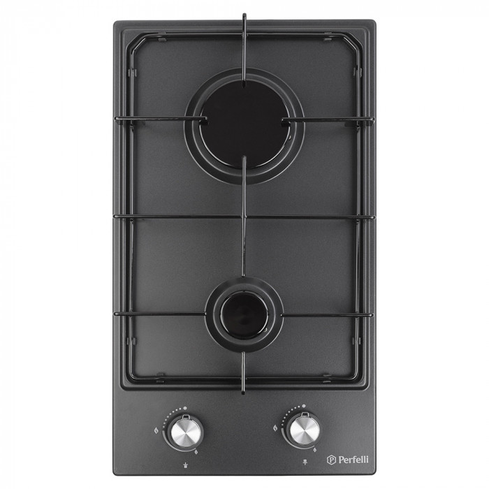 Поверхня газова Domino на металі Perfelli HGM 31414 BL