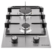 Поверхность газовая Domino на металле Perfelli HGM 31414 I