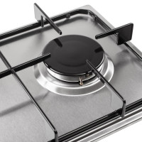 Поверхность газовая Domino на металле Perfelli HGM 31414 I