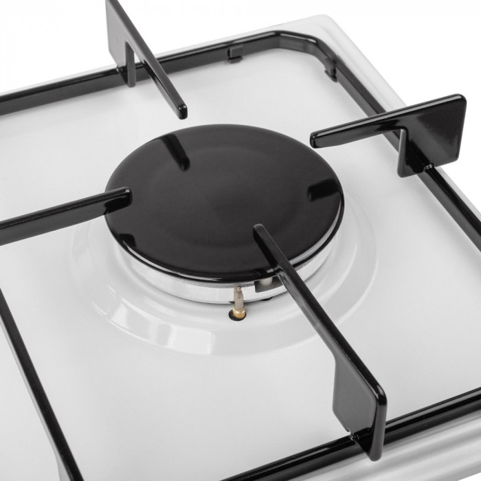 Поверхня газова Domino на металі Perfelli HGM 31414 WH