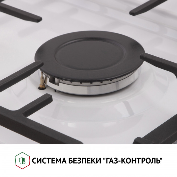 Варильна поверхня на металі Perfelli HGM 61427 WH