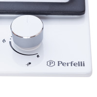 Поверхность газовая на металле Perfelli HGM 61494 WH