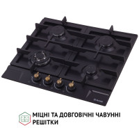 Варильна поверхня на металі Perfelli HGM 61637 BL RETRO