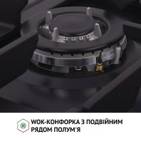 Варильна поверхня на металі Perfelli HGM 61637 BL RETRO