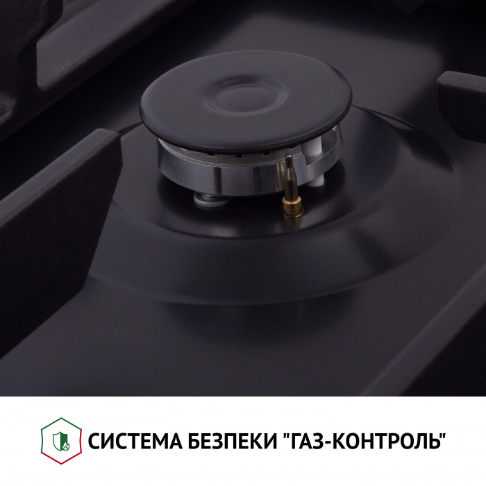 Варильна поверхня на металі Perfelli HGM 61637 BL RETRO