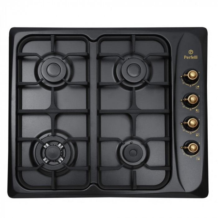 Поверхня газова на металі Perfelli HGM 61924 BL RETRO