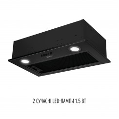 Полновстраиваемая вытяжка PERFELLI BI 5022 FBL LEDED